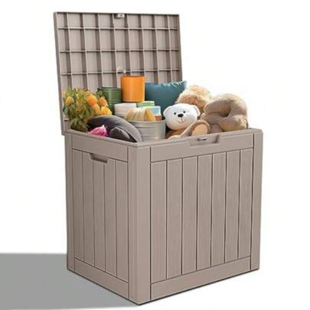 Outdoor Furniture With Storage - Caixa de Armazenamento de Resina com