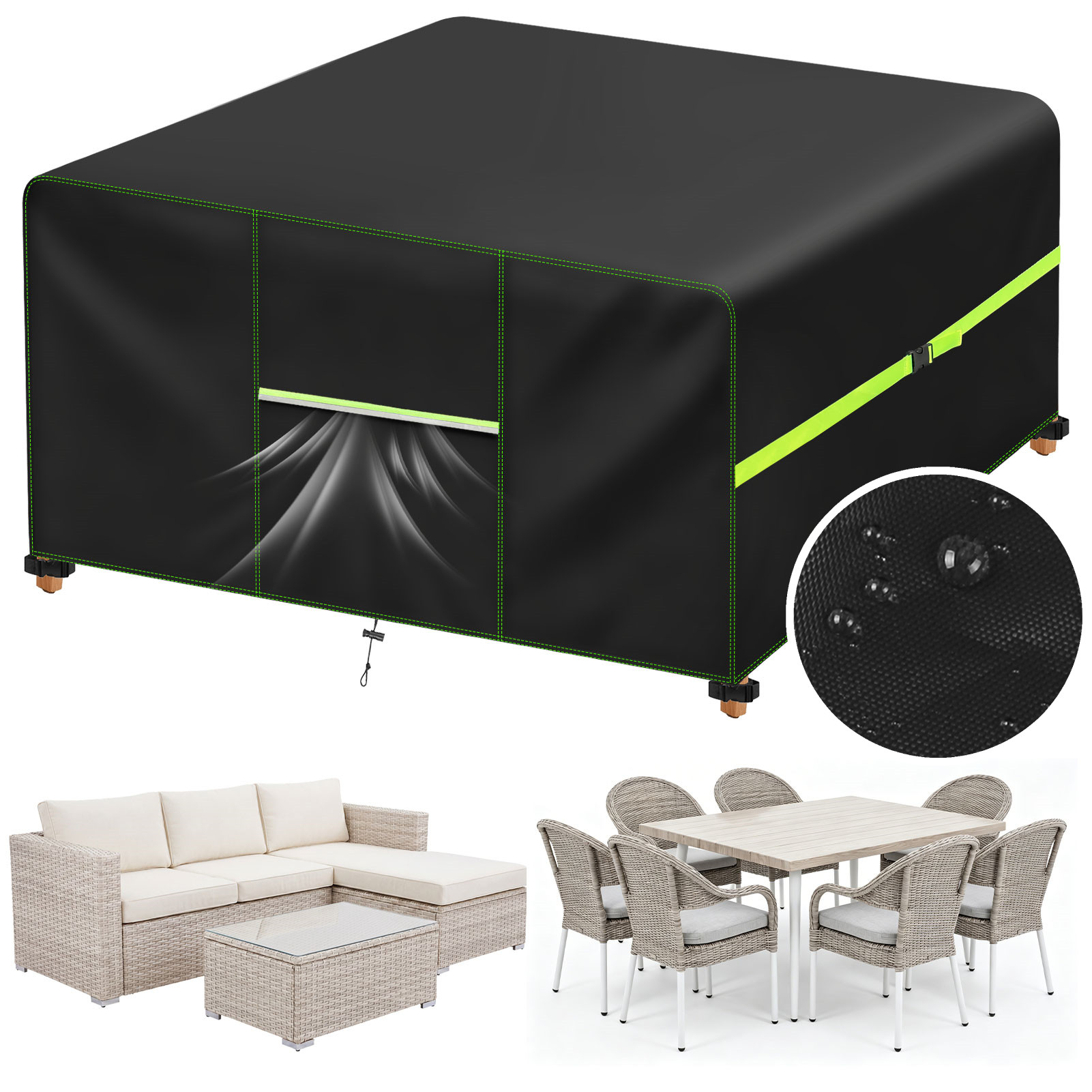 Outdoor Furniture Fabric Waterproof - Capa para Móveis de Jardim com