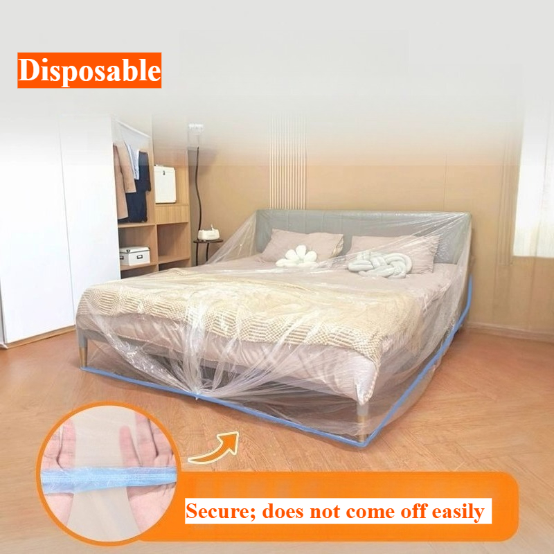 Outdoor Furniture Fabric Waterproof - Capa protetora descartável de plástico para