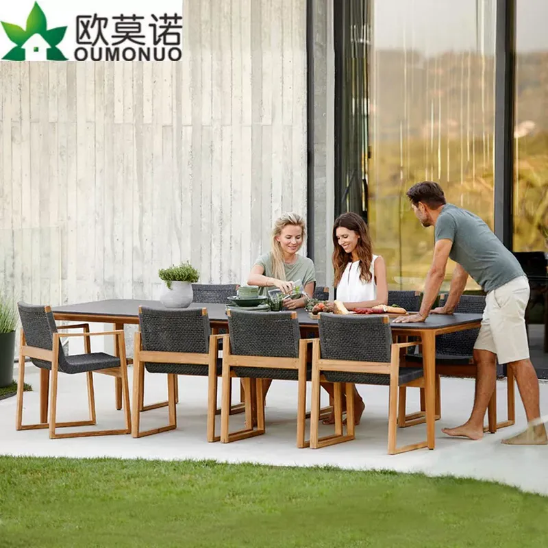 Outdoor Furniture Dining Set - Conjunto de Jantar ao Ar Livre