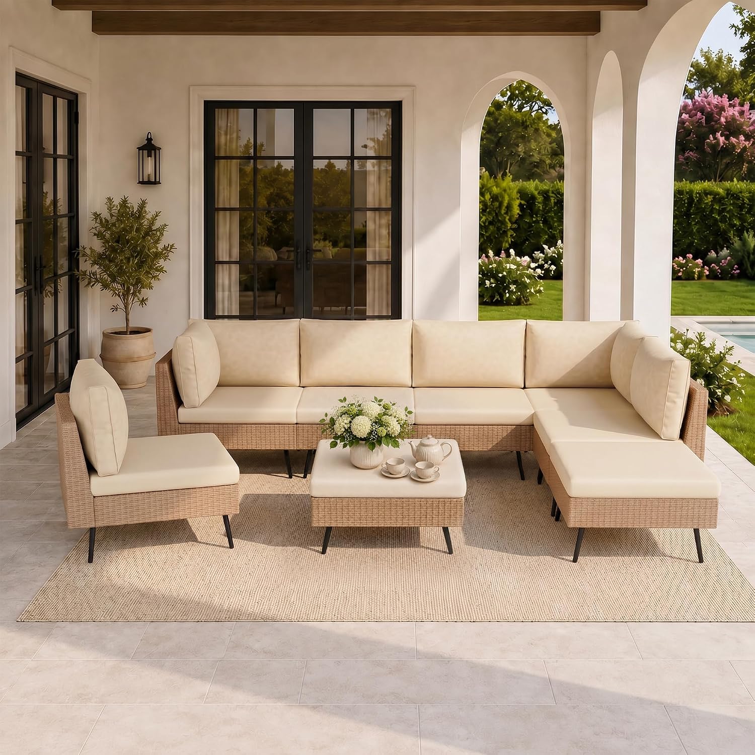 Outdoor Furniture For Patio - Conjunto de Móveis de Jardim em