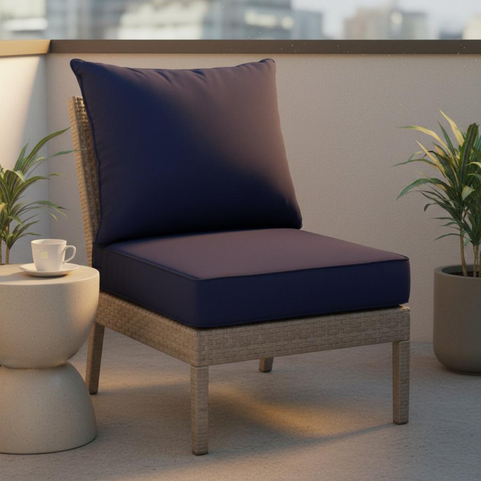 Outdoor Furniture For Patio - Almofada para Cadeira de Pátio com