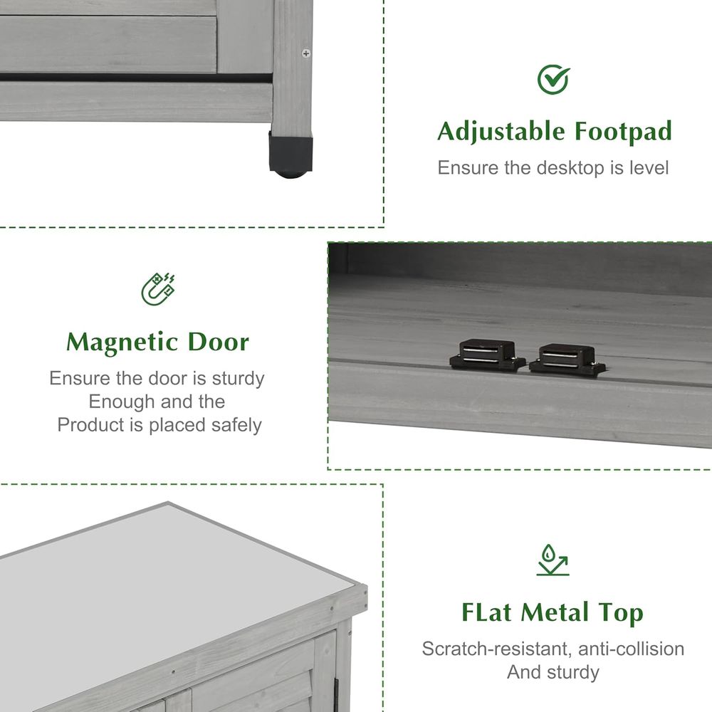 Armário de Armazenamento Exter - Outdoor Furniture With Storage avaliação e preço
