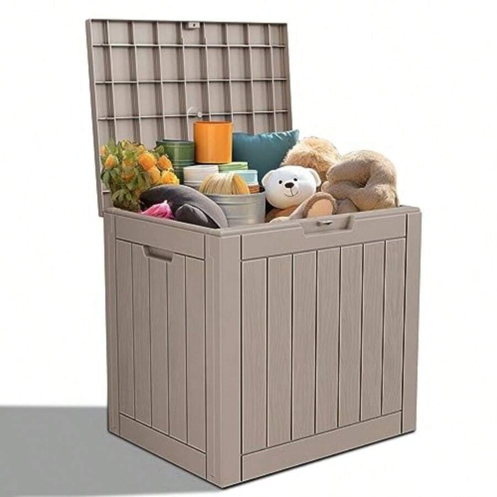 Caixa de Armazenamento de Resi - Outdoor Furniture With Storage avaliação e preço