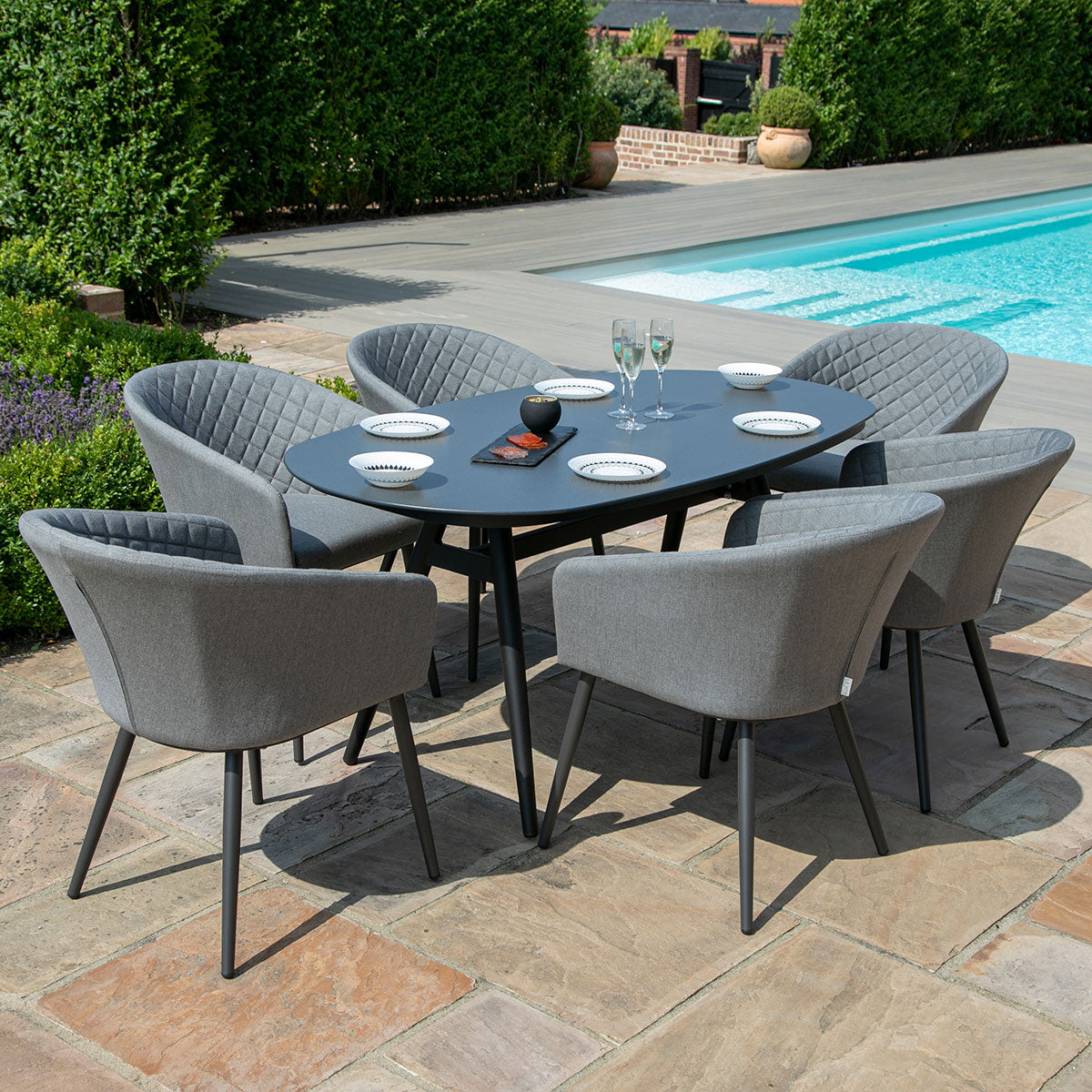 Conjunto de jantar moderno e s - Outdoor Furniture Dining Set avaliação e preço