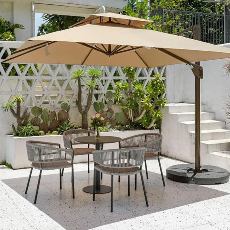 Conjunto de Mesa e Cadeiras Nó - Outdoor Furniture Dining Set avaliação e preço