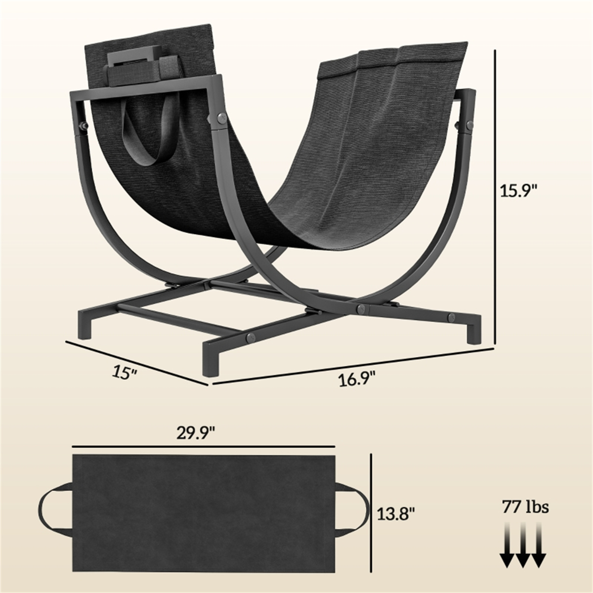Suporte para Lenha de Madeira  - Outdoor Furniture With Storage avaliação e preço