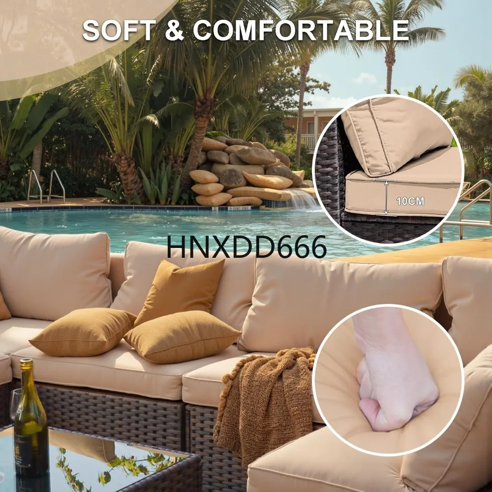 Conjunto de Móveis para Pátio  - Outdoor Furniture With Fire Pit avaliação e preço