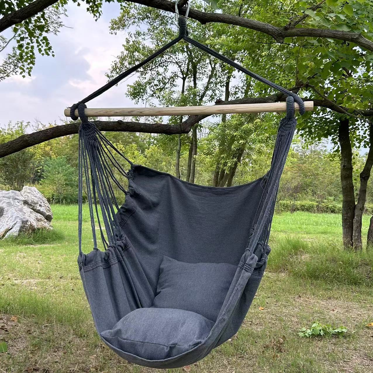 Anti-Rollover Fabric Hammock C - Outdoor Furniture With Storage avaliação e preço