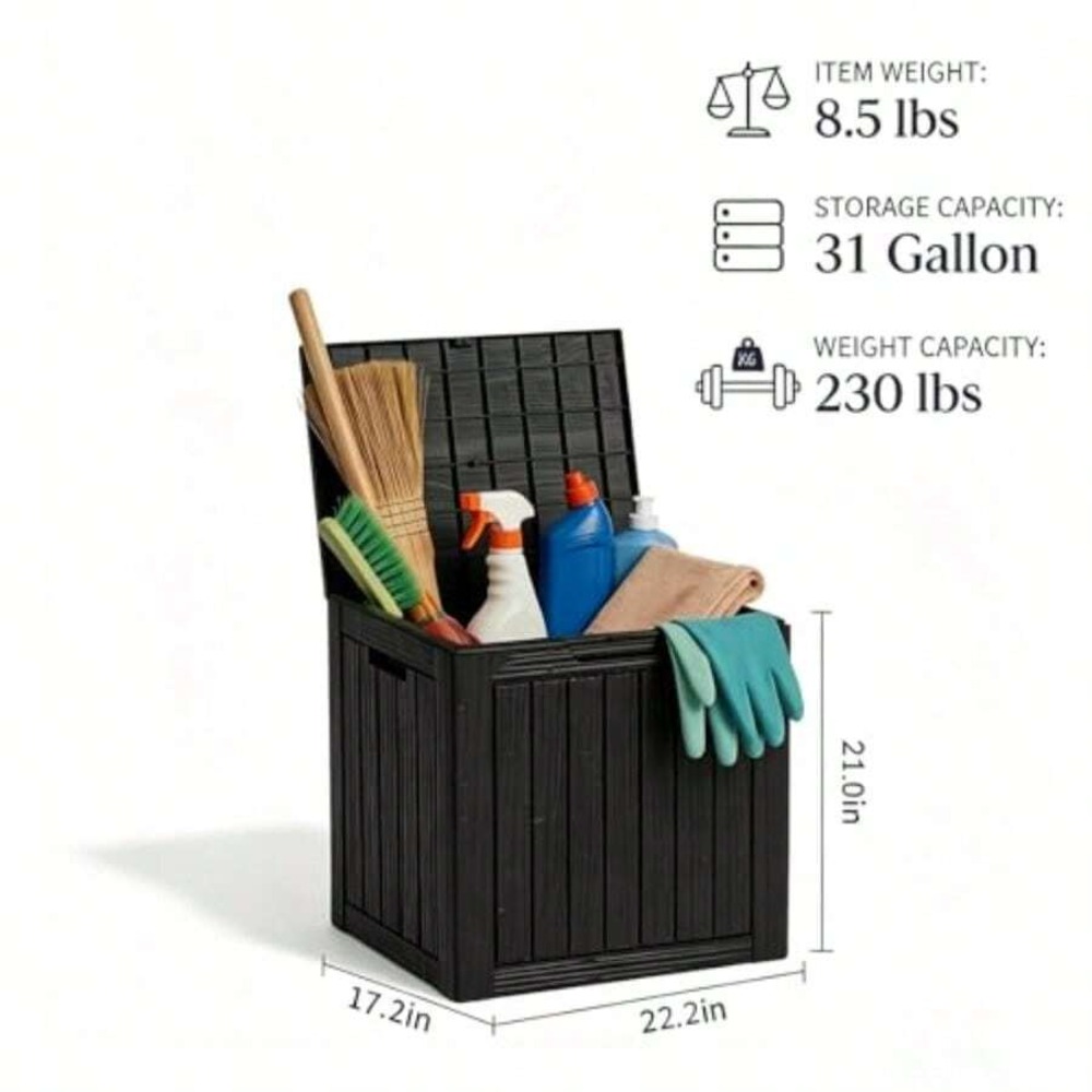 Caixa de Armazenamento Externa - Outdoor Furniture With Storage avaliação e preço