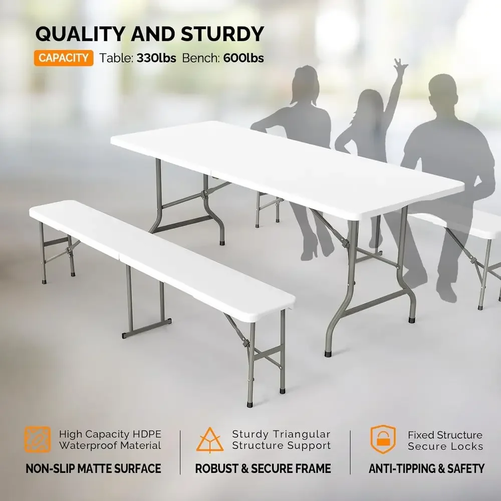 Conjunto de mesa de piquenique - Outdoor Furniture Dining Set avaliação e preço
