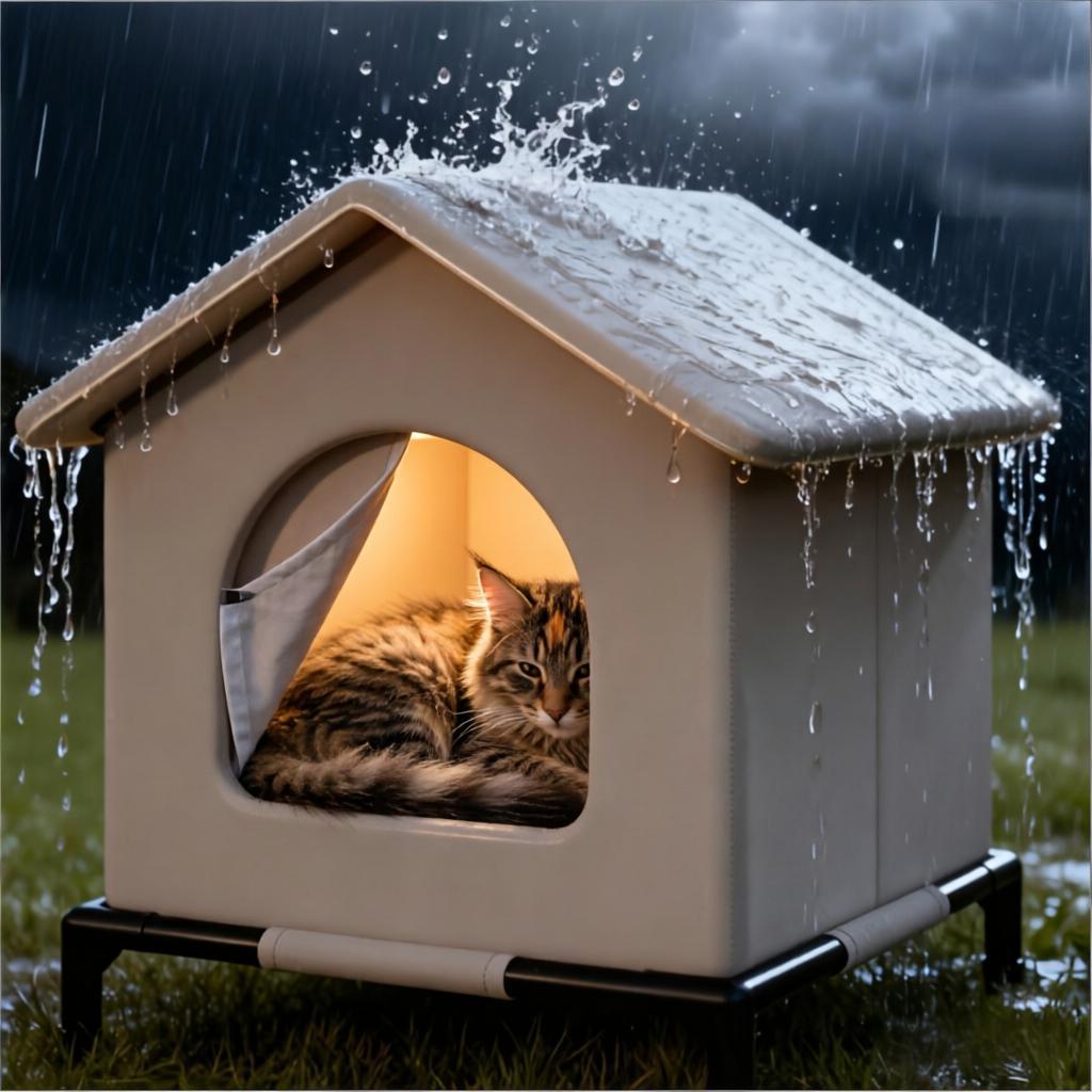 Casas para Gatos de Rua com Ta - Outdoor Rug Waterproof avaliação e preço