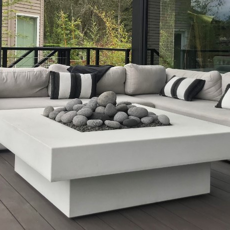Conjunto de Sofá para Exterior - Outdoor Furniture With Fire Pit avaliação e preço