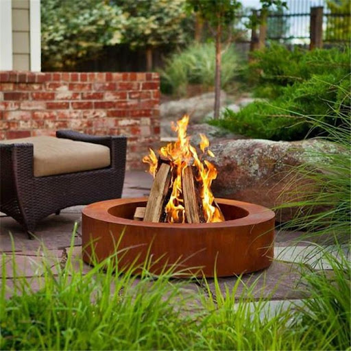 Conjunto de Sofá para Exterior - Outdoor Furniture With Fire Pit avaliação e preço