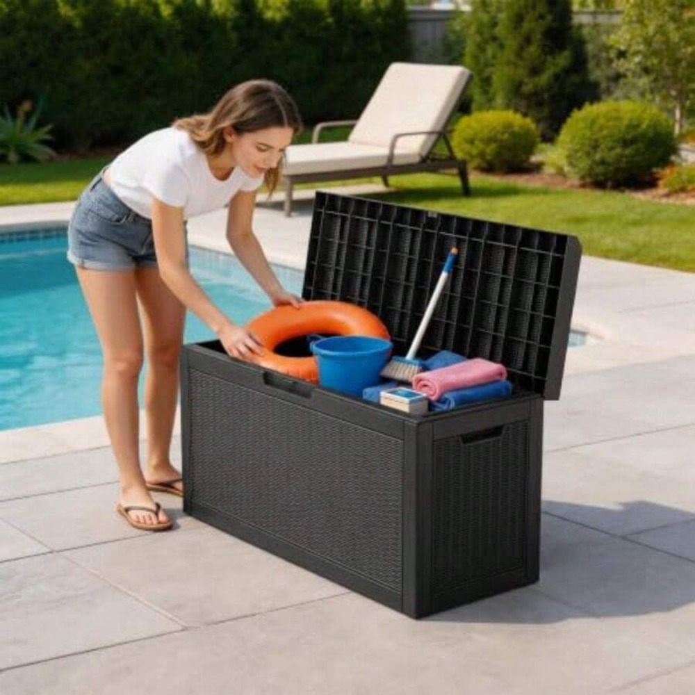 Caixa de Armazenamento Externa - Outdoor Furniture For Patio avaliação e preço