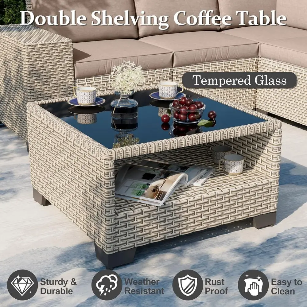 Conjunto de Móveis para Pátio  - Outdoor Furniture With Fire Pit avaliação e preço
