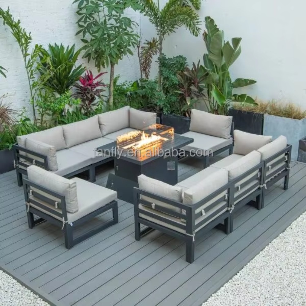 Conjunto de Móveis para Exteri - Outdoor Furniture With Fire Pit avaliação e preço