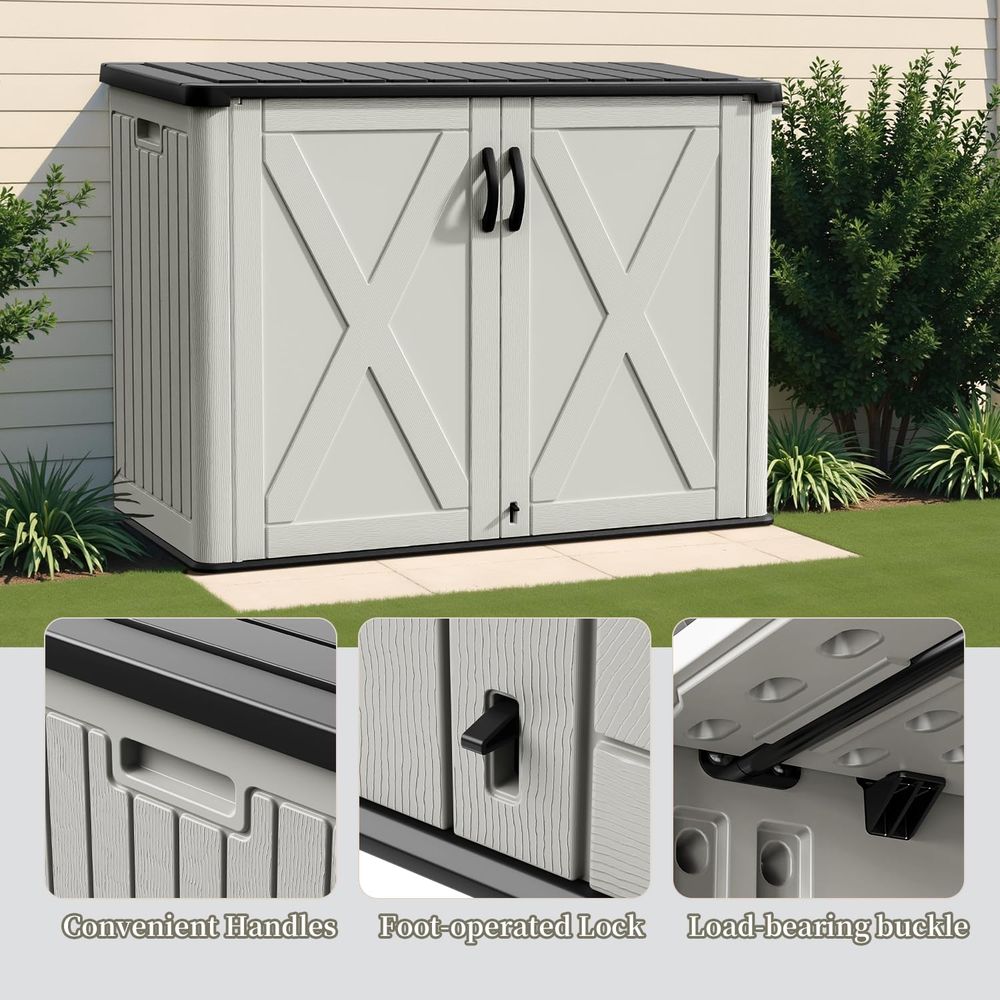 Armário de Armazenamento Exter - Outdoor Furniture With Storage avaliação e preço