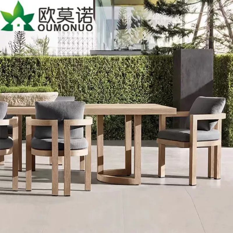 Conjunto de Jantar Nórdico em  - Outdoor Furniture Dining Set avaliação e preço