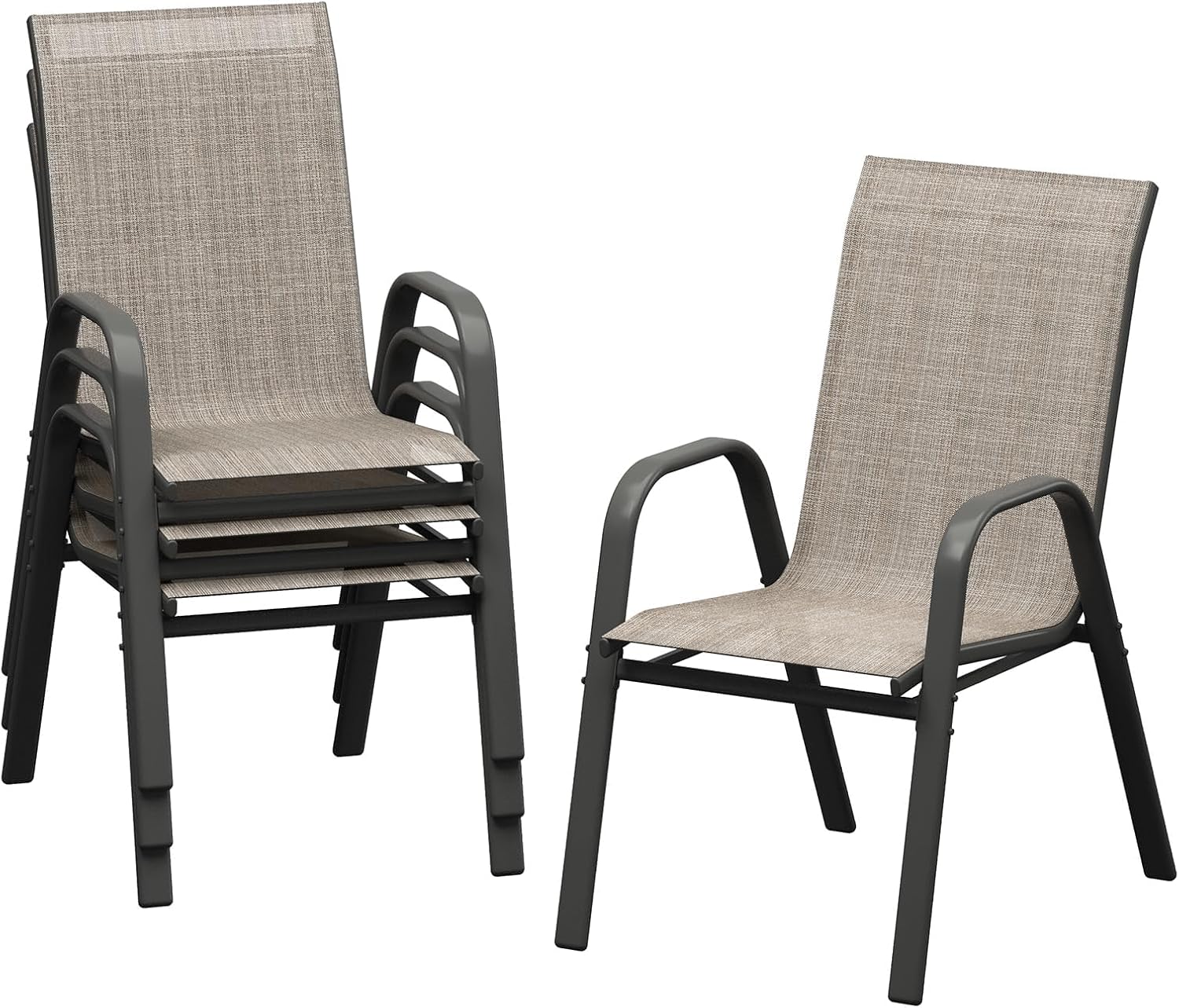 Conjunto de 4 Cadeiras de Jant - Outdoor Furniture Dining Set avaliação e preço