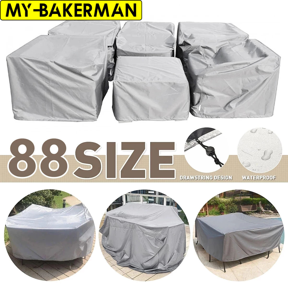 Capas para móveis de pátio à p - Outdoor Furniture Fabric Waterproof avaliação e preço