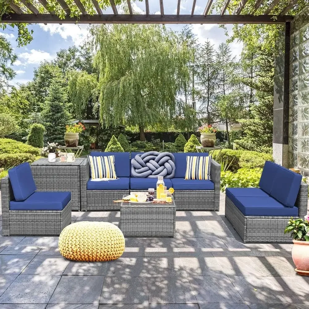 Conjunto de Móveis de Jardim e - Outdoor Furniture With Storage avaliação e preço