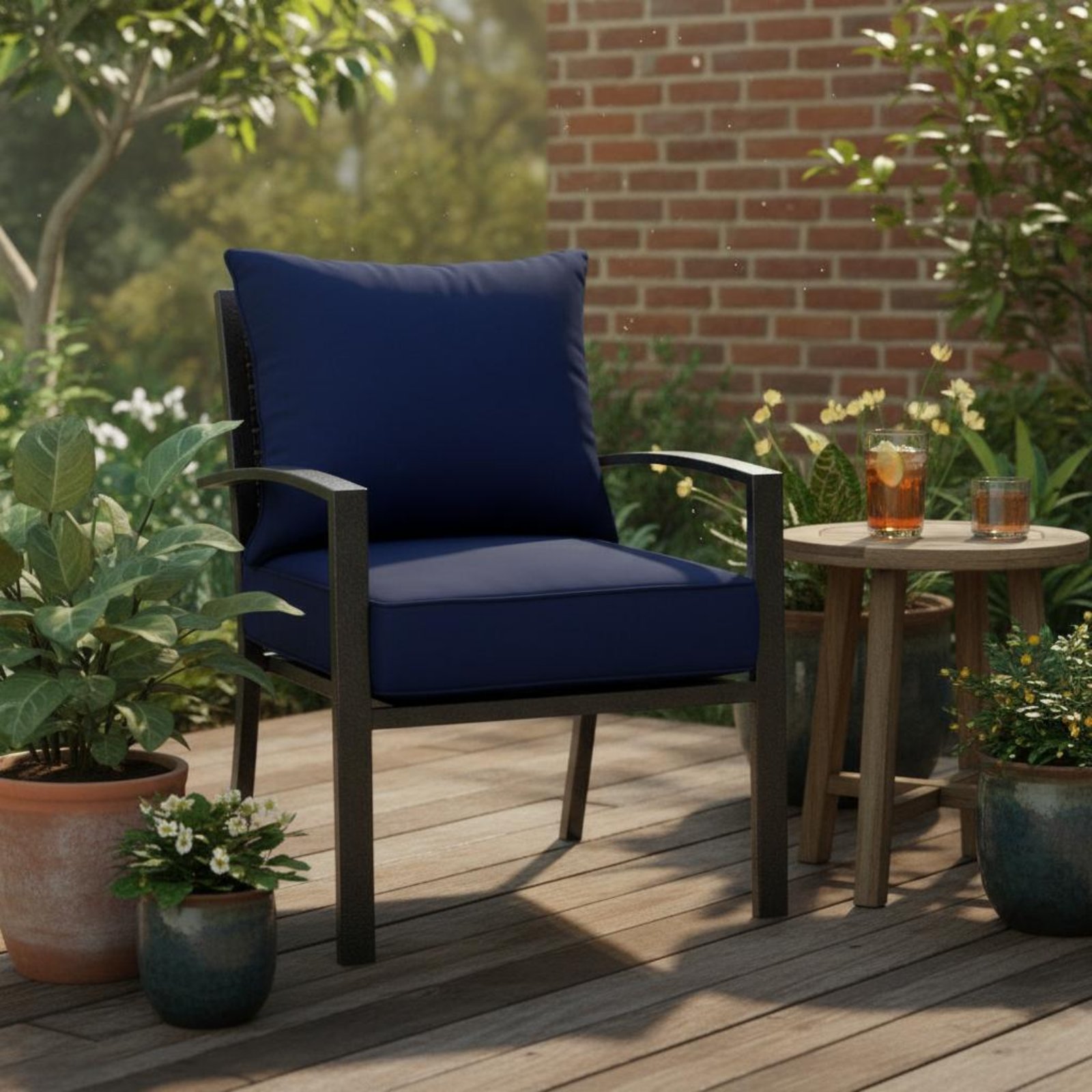 Almofada para Cadeira de Pátio - Outdoor Furniture For Patio avaliação e preço